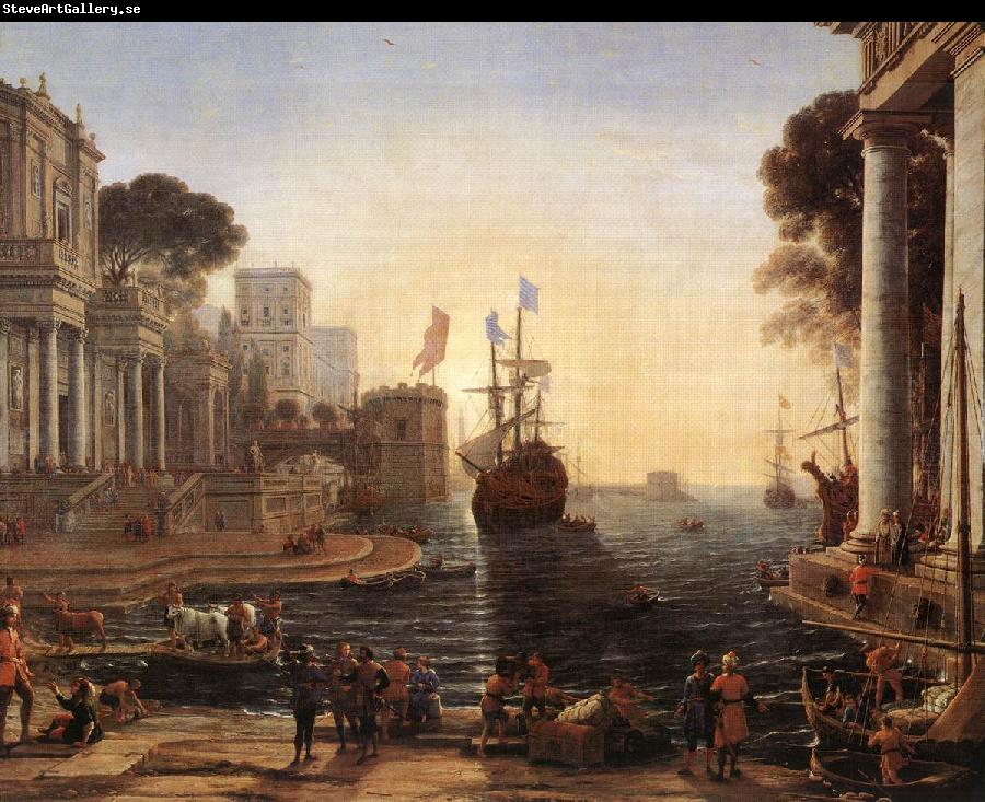 Claude Lorrain Ulysses Returns Chryseis to her Father vgh